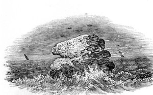 A Rock with Boats from History of British Birds by Thomas Bewick